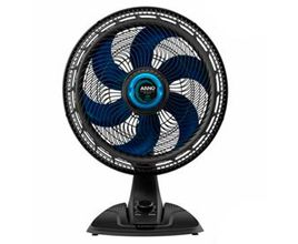 Ventilador de Mesa Arno Extreme Force Desmontável Repelente com 03 Velocidades Preto - VB55