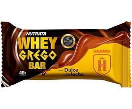 Barra de Proteína Whey Grego de Doce de Leite Havanna - Nutrata 40g