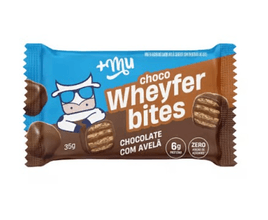 Choco Wheyfer Bites de Chocolate com Avelã - +Mu 35g