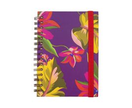 Agenda Papel Craft Diária Luxo Garra Estampas 2024 Jardim De Outono