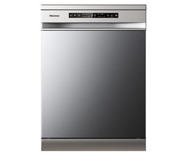 Lava-Louças Hisense Inox com 15 Serviços, 08 Programas de Lavagem e Painel Eletrônico - HS643E40XBR