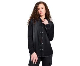 Camisa Black Jeans Western Reversa