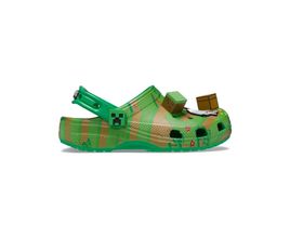 Crocs Infantil Classic Elevated Minecraft Clog - Ludique et Badin