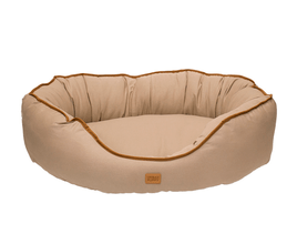 Cama Urban Puppy Retangular Confort Sarja Lisa Caqui - P