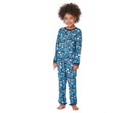 Pijama Jogê Longo Malha Gamer Kids